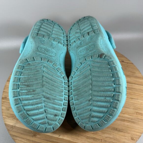 Crocs Women's Classic Clog Blue Size M5 W7 - Picture 6 of 7